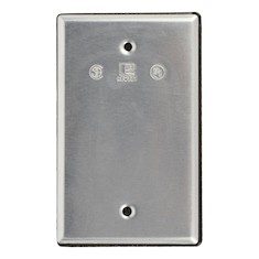 TAPA RECTANGULAR CIEGA CON EMPAQUE DE 11.6 X 7.1 CM