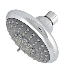CABEZAL DE REGADERA CON 5 FUNCIONES 12 X 8 CM ACERO