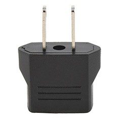 CLAVIJA ADAPTADORA NEGRO STEREN