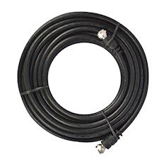 CABLE COAXIAL CALIBRE 22 AWG NEGRO 15.2 M STEREN