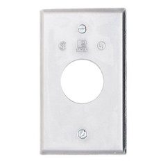 TAPA RECTANGULAR PARA CONTACTO REDONDO DE 1 3/8 PULGADAS
