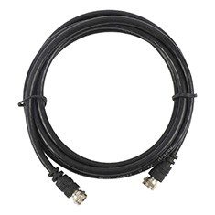 ARNÉS DE CABLE COAXIAL STEREN CON CONECTORES DE ROSCA F 1.9 M