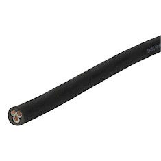 CABLE USO RUDO SJT 3 POLOS CALIBRE 12 NEGRO 3.31 MM2 INDIANA