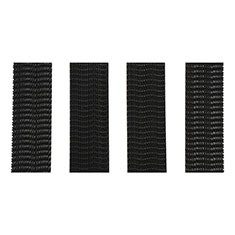 SUJETADORES FIJACIÓN EXTREMA SCOTCH 2.54 CM X 7.62 CM NEGRO 3M