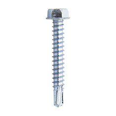 TORNILLO AUTOPERFORANTE DE 1 1/2 DE PULGADA PLATA 50 PIEZAS