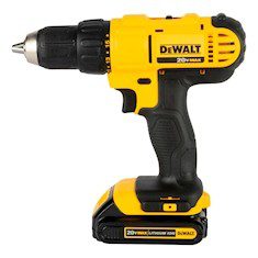 TALADRO/ATORNILLADOR DEWALT DE 1/2 PULGADA 300 WATTS INALÁMBRICO
