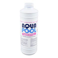 ALGICIDA Y CLARIFICADOR PARA ALBERCAS SUPER KRYSTAL 960 ML AQUA POOL