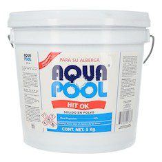 SÚPER CLORADOR HIT OK 5 KG AQUA POOL