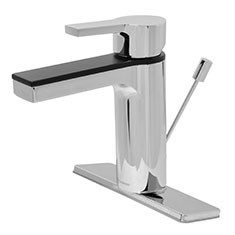 LLAVE MEZCLADORA PARA BAÑO MONOMANDO DE 16.3 X 15.5 CM LATÓN