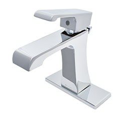LLAVE MEZCLADORA PARA LAVABO MONOMANDO DE 17.5 X 15.5 X 15.5 CM LATÓN