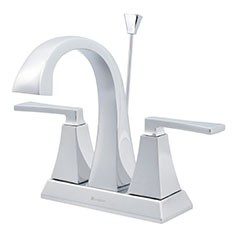 MEZCLADORA PARA LAVABO ALWEN DUOMANDO DE 19 X 16 CM LATÓN