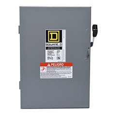 INTERRUPTOR DE SEGURIDAD 3 POLOS 60 A SQUARE D