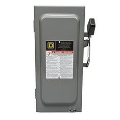 INTERRUPTOR DE SEGURIDAD 3 POLOS 60 AMPERES CLASE 3130 SQUARE D