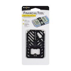 BILLETERA MULTIHERRAMIENTA 9 X 5.85 X 3.8 CM NEGRO