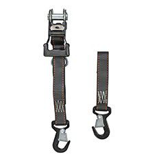 AMARRE DE TRINQUETE NEGRO 240 CM 2 PIEZAS