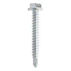 TORNILLO AUTOPERFORANTE 8-18 X 1-1/4 PULGADAS PLATA 50 PIEZAS