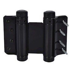 BISAGRA DE ACCIÓN DOBLE 7.62 X 7.62 CM NEGRO