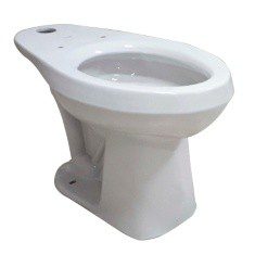 TAZA ADRIÁTICO ALARGADA 4.8 L PARA FLUXÓMETRO BLANCA