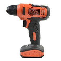 ATORNILLADOR/TALADRO INALÁMBRICO BLACK + DECKER 12 VOLTS