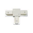 CONECTOR PARA RIEL "T" ALUMINIO BLANCO