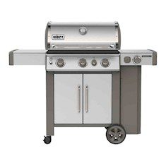 ASADOR GENESIS II DE GAS LP 158 X 150 X 79 CM PLATA