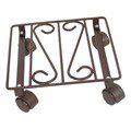 BASE MACETA CUADRO 27 CM MÓVIL ÓXIDO