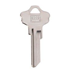 LLAVE RESIDENCIAL PARA CERRADURA 6.2 x 2.7 x 1.9 CM PLATA