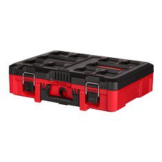 CAJA DE ALMACENAMIENTO PACKOUT CON INSERTO 15.01 X 38 X 52.9 CM MILWAUKEE