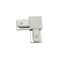 CONECTOR PARA RIEL "L" ALUMINIO BLANCO