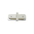 CONECTOR PARA RIEL RECTO ALUMINIO BLANCO