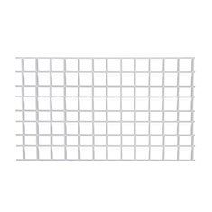 REJILLA LOUVRE PARA INTERIOR 121.3 X 60.3 CM BLANCA