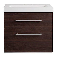 GABINETE PARA BAÑO LARISSA CAFÉ CON LAVABO 77.47 X 47.62 X 56.38 CM EMPOTRABLE