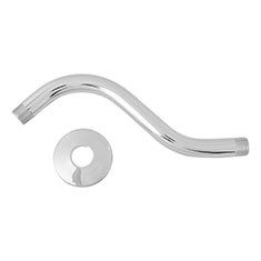 BRAZO PARA REGADERA DE 22.8 CM PLATA GLACIER BAY