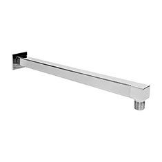 BRAZO Y CHAPETÓN PARA REGADERA 42.4 CM PLATA HELVEX