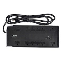 SUPRESOR DE PICOS 12 SALIDAS Y 2 PUERTOS USB TIPO 2.4 A