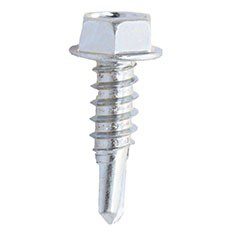 TORNILLO AUTOPERFORANTE DE 3/4 DE PULGADA PLATA 50 PIEZAS