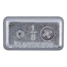 ABRAZADERAS PARA CABLE DE METAL PLATA 2 PIEZAS