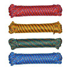 CUERDA DE POLIPROPILENO MULTICOLOR ROLLO DE 3.40 M