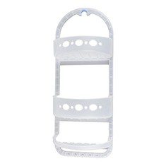 ORGANIZADOR PARA REGADERA PLÁSTICO DE 66 CM TRANSPARENTE BATH ACCENTS