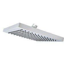 CABEZAL DE REGADERA CUADRADA 20.3 X 20.3 X 4 CM ACERO