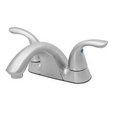 LLAVE MEZCLADORA PARA LAVABO 23.5 X 18.5 CM LATÓN