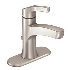 LLAVE MEZCLADORA MONOMANDO PARA LAVABO DANIKA NÍQUEL