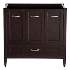 MUEBLE PARA BAÑO CLAXBY CAFÉ CON LAVABO 86.36 X 91.44 X 54.97 CM DE PISO