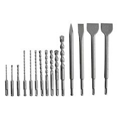 JUEGO DE BROCAS Y CINCELES SDS PLUS 65.3 X 24.2 X 103.2 CM ACERO DEWALT 15 PIEZAS