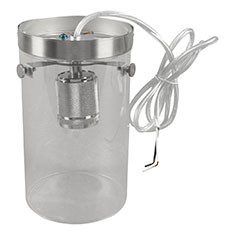 MINI COLGANTE INCANDESCENTE DE 140 X 12 CM TRANSPARENTE