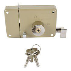 CERRADURA SOBREPONER 720 IZQUIERDA BEIGE