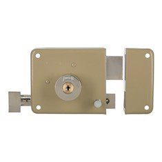 CERRADURA SOBREPONER 720 DERECHA BEIGE