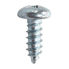 TORNILLO PARA METAL DE 1/2 PULGADA PLATA 100 PIEZAS