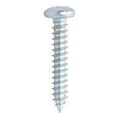 TORNILLO PARA METAL DE 1 PULGADA PLATA CON 100 PIEZAS