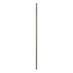 CORTINERO AJUSTABLE DE 150 A 280 CM GRIS OSCURO OXAL